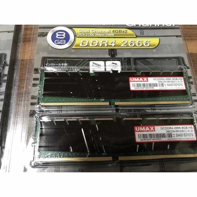 UMAX DCDDR4-2666-16GB HS  (8GBx2)