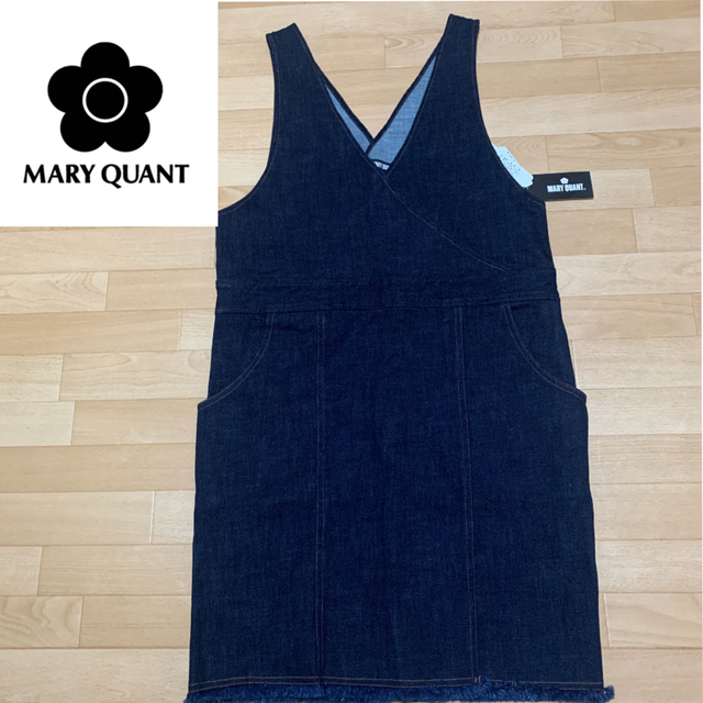 MARY  QUANT  ジャンパースカート  ジーンズ生地　新品未使用Mサイズ