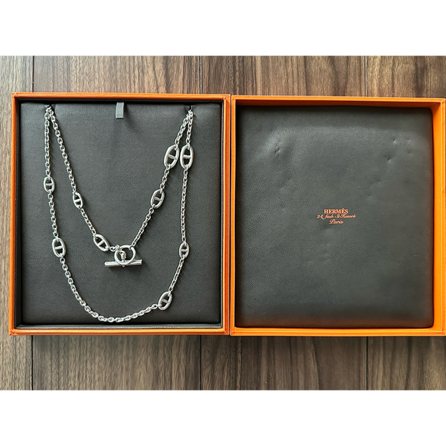 HERMES ファランドール 160cm シルバー925 ネックレス 1