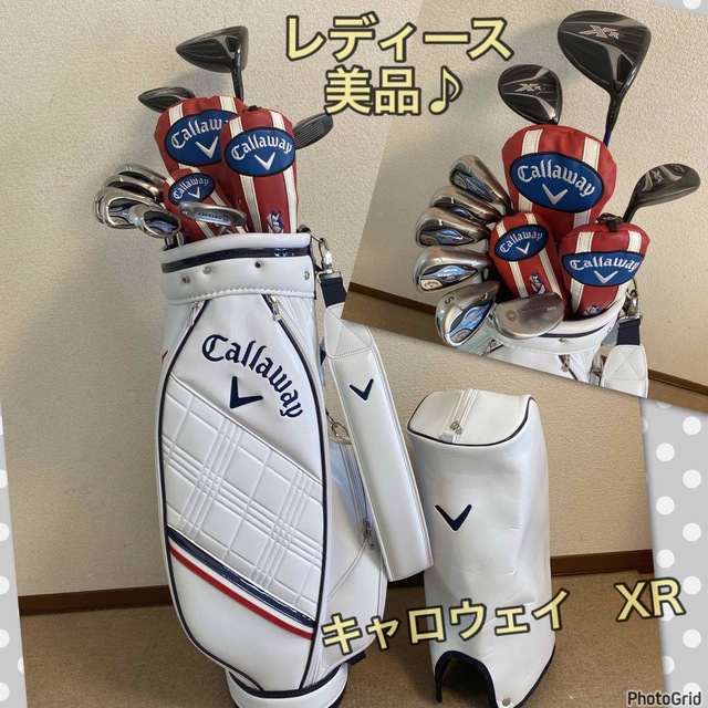 人気‼️【美品】キャロウェイXR／レディース ゴルフクラブセット