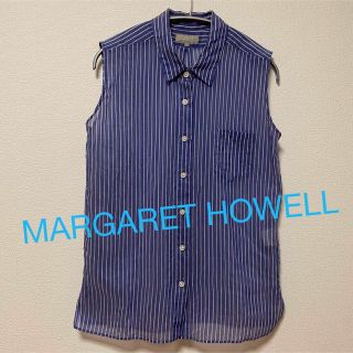 マーガレットハウエル(MARGARET HOWELL)のMARGARET HOWELLコットンシルクシャツ(シャツ/ブラウス(半袖/袖なし))