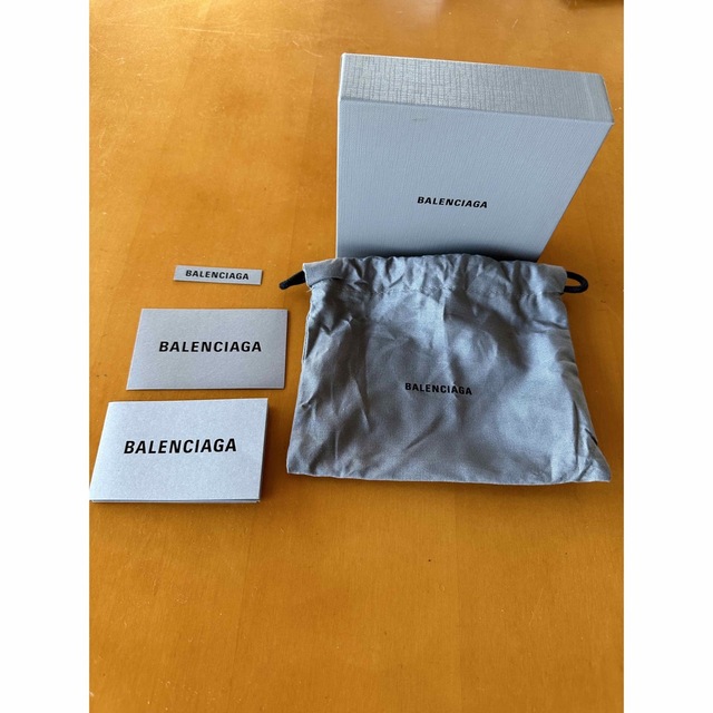 バレンシアガ　コンパクト財布　レアカラー　BALENCIAGA  Aランク