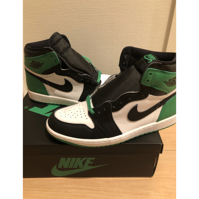 トリプロ / ターコイズ GT 当日発送 NIKE AIR JORDAN 1LUCKY GREEN