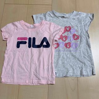 フィラ(FILA)の2枚セット　FILA  95センチ　半袖　Tシャツ　キッズ(Tシャツ/カットソー)