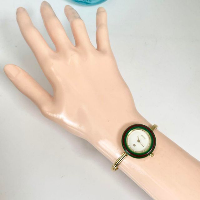 360 GUCCI グッチ時計 レディース腕時計 箱付き チェンジベゼル 人気