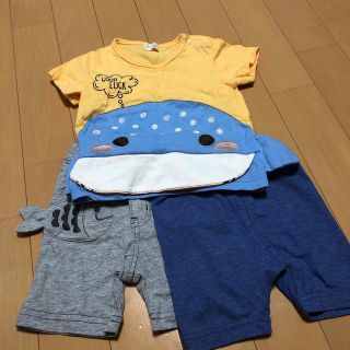 キッズズー(kid’s zoo)の【未使用】キッズズー セットアップ(Ｔシャツ)