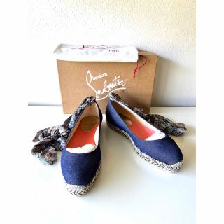 クリスチャンルブタン(Christian Louboutin)の正規品❗️新品❗️クリスチャンルブタン　フラットシューズ❣️(サンダル)