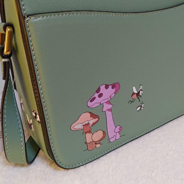 coach ディズニー ストゥディオ ショルダー バッグ ミッキー 【国内
