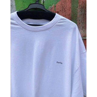 Etavirp Mini Logo Tee. White × Black(Tシャツ/カットソー(半袖/袖なし))