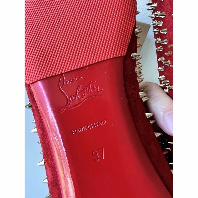 Christian Louboutin(クリスチャンルブタン)の正規品❗️クリスチャンルブタン　フラットパンプス❣️ レディースの靴/シューズ(ハイヒール/パンプス)の商品写真