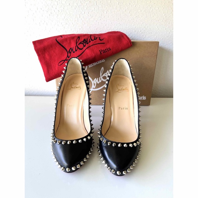 【極美品】✨ChristianLouboutin✨パンプス⭐︎21㎝⭐︎ブラック⭐︎黒