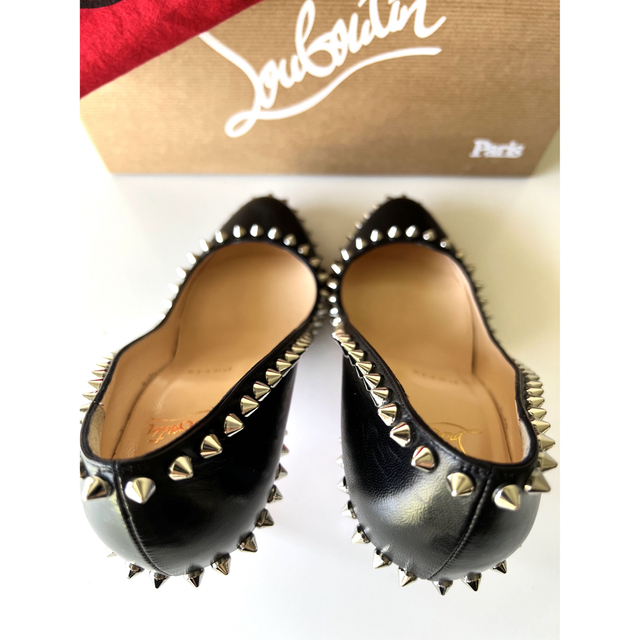 Christian Louboutin(クリスチャンルブタン)の正規品❗️クリスチャンルブタン　黒ヒールパンプス❣️ レディースの靴/シューズ(ハイヒール/パンプス)の商品写真