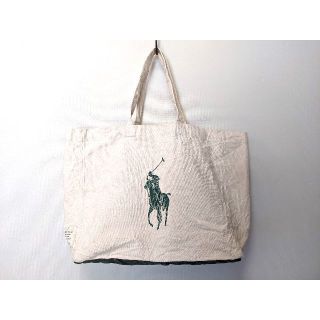 ポロラルフローレン(POLO RALPH LAUREN)のインド製 ラルフローレン オーガニックコットンキャンバストートバッグ(トートバッグ)