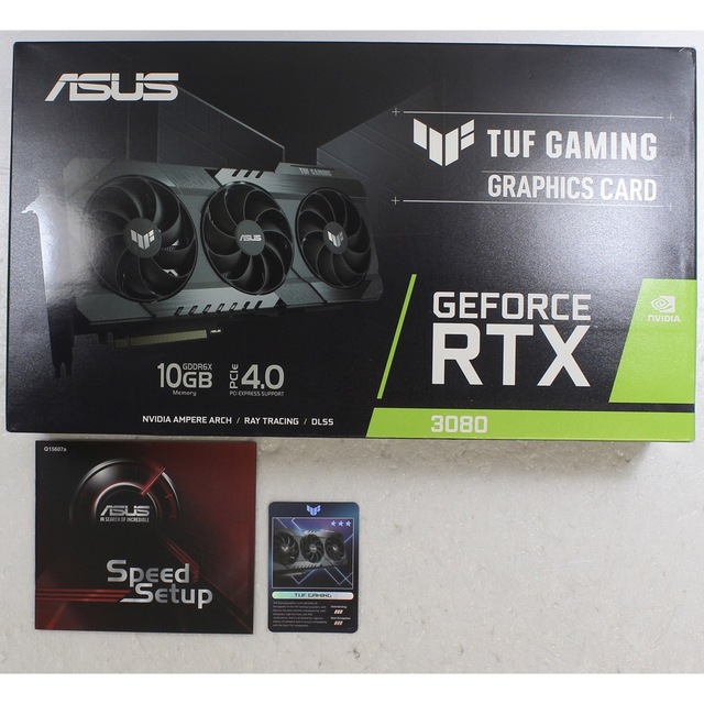 Asus RTX3080 TuFGaming 10GB グラボ