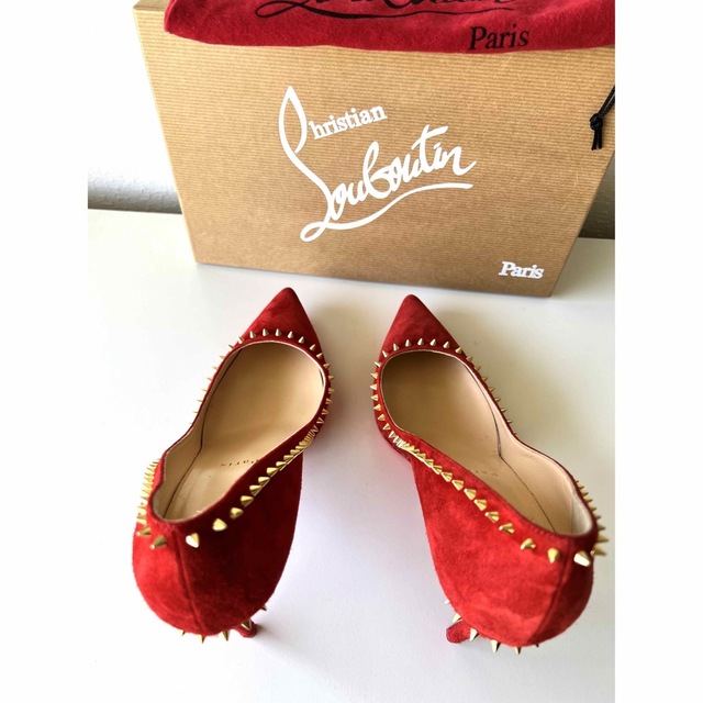 Christian Louboutin(クリスチャンルブタン)の正規品❗️クリスチャンルブタン　ヒールパンプス❣️ レディースの靴/シューズ(ハイヒール/パンプス)の商品写真