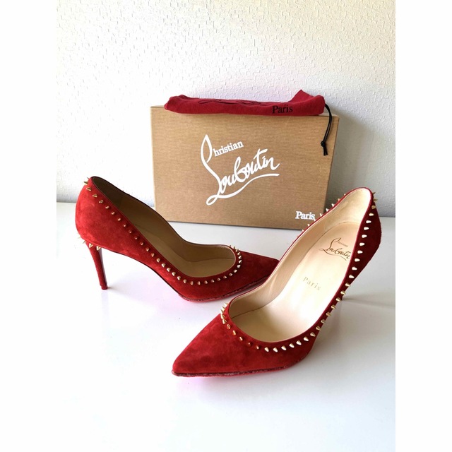 Christian Louboutin(クリスチャンルブタン)の正規品❗️クリスチャンルブタン　ヒールパンプス❣️ レディースの靴/シューズ(ハイヒール/パンプス)の商品写真