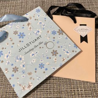 ジルスチュアート(JILLSTUART)のジルスチュアート　ショッパー　限定＆定番2枚セット　新品未使用　プレゼントにも！(ショップ袋)