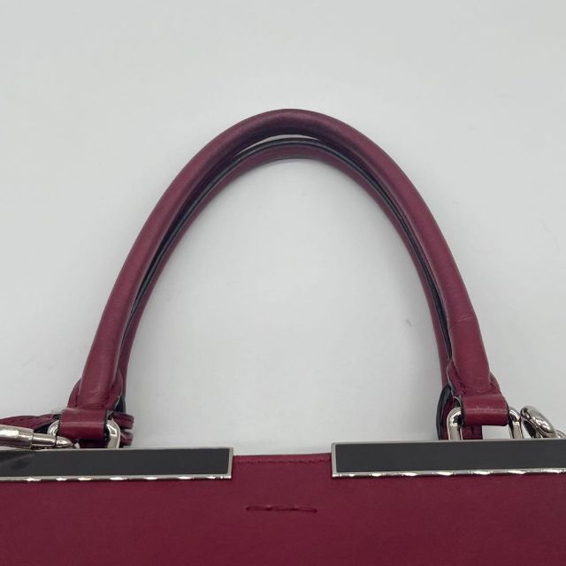 【美品・鑑定済】FENDI フェンディ トロワジュール 2way ハンドバッグ