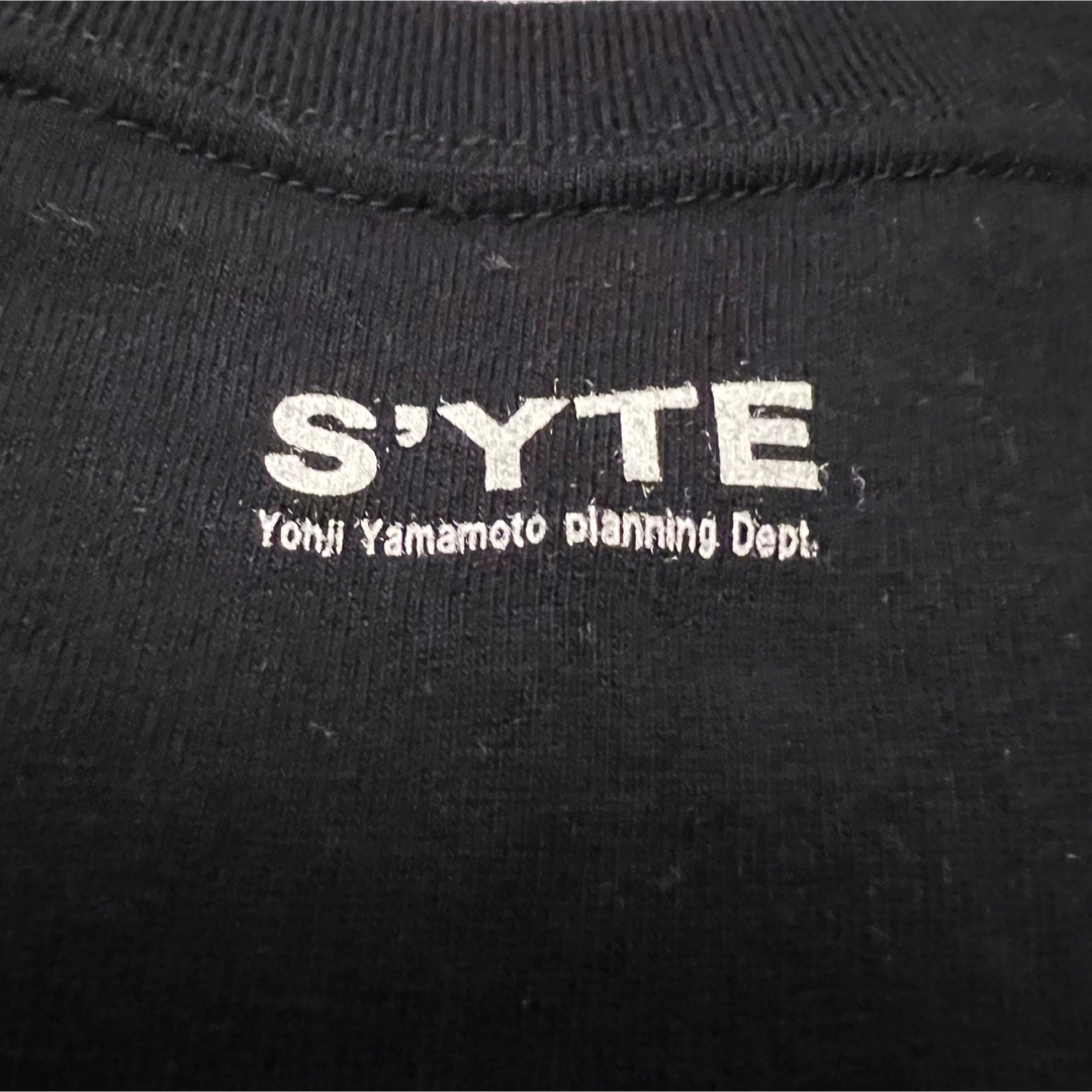 希少★ヨウジヤマモト S'YTE 鬼瓦デザイン ロンT ブラック サイズ3