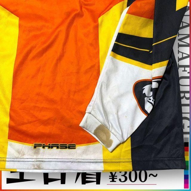 古着 PHASE Y2K  ゲームシャツ　バッファロー　レア　カラー ビンテージ メンズのトップス(Tシャツ/カットソー(七分/長袖))の商品写真