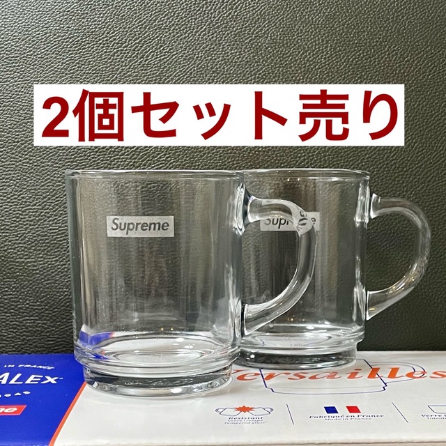 バラ2個セット Supreme®/Duralex Glass Mugs