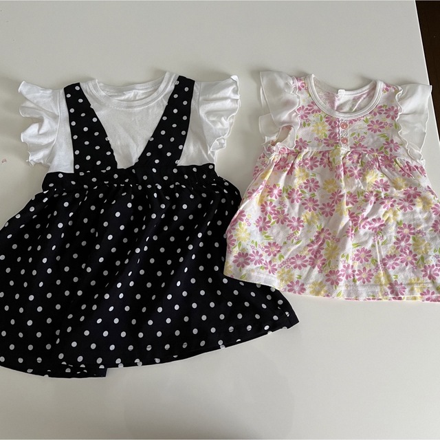 女の子　夏服7点セットまとめ売り キッズ/ベビー/マタニティのキッズ服女の子用(90cm~)(その他)の商品写真