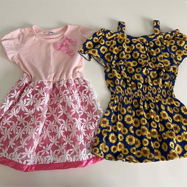 女の子　夏服7点セットまとめ売り キッズ/ベビー/マタニティのキッズ服女の子用(90cm~)(その他)の商品写真