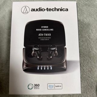 オーディオテクニカ(audio-technica)のオーディオテクニカ ATH-TWX9 美品(ヘッドフォン/イヤフォン)