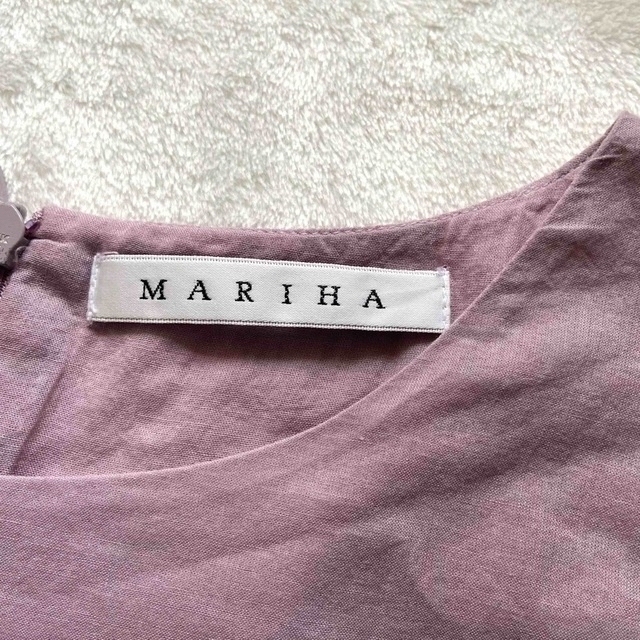 MARIHA(マリハ)のMARIHAマリハ　夏のレディのドレス　パープル くすみピンク　ラベンダー レディースのワンピース(ロングワンピース/マキシワンピース)の商品写真