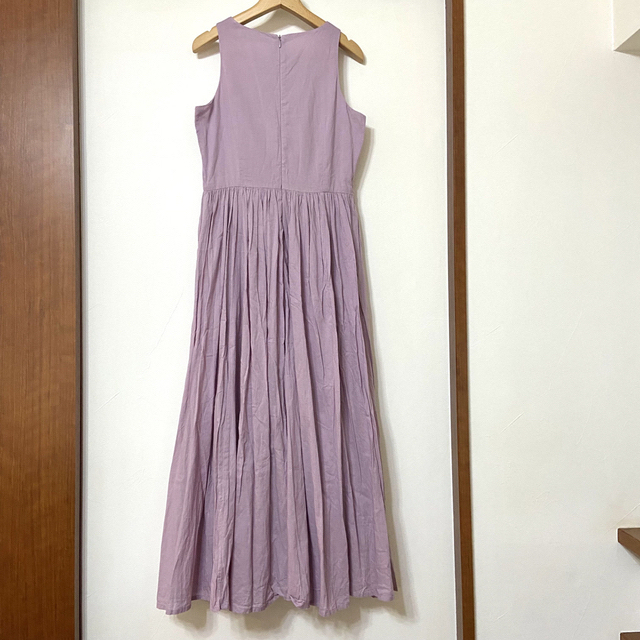 MARIHA(マリハ)のMARIHAマリハ　夏のレディのドレス　パープル くすみピンク　ラベンダー レディースのワンピース(ロングワンピース/マキシワンピース)の商品写真