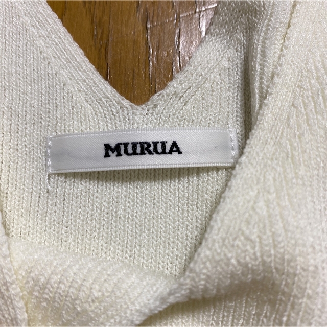 MURUA(ムルーア)のMURUA  サマーニット　タンクトップ レディースのトップス(タンクトップ)の商品写真