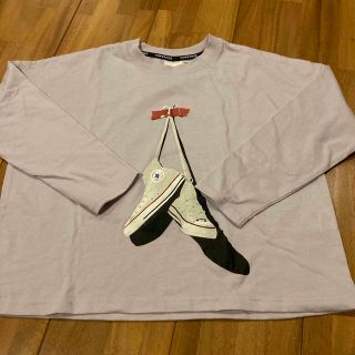 コンバース(CONVERSE)の130 コンバース　長袖Tシャツ(Tシャツ/カットソー)