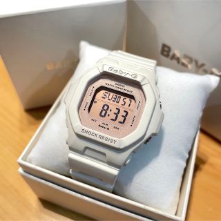 ベビージー(Baby-G)のCASIO カシオ ベビージー ベイビージー Baby-G  ホワイト デジタル(腕時計)