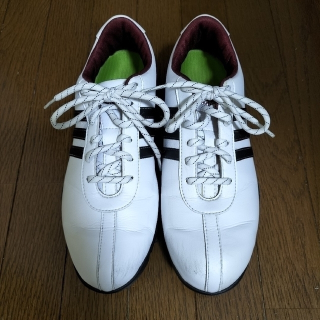 美品★adidas golf ゴルフシューズ23.5cm