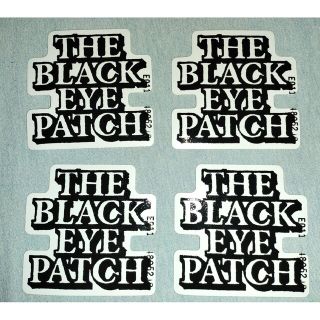 ワコマリア(WACKO MARIA)のブラックアイパッチ  blackeyepatch  正規品　ロゴステッカー(その他)