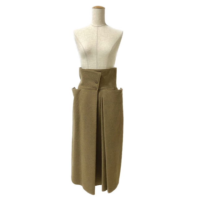 LEMAIRE - 定価9万 ルメール Lemaire ウールスカート 36 新品未 LEMAIRE - 定価9万 ルメール Lemaire ウールスカート 36 新品未