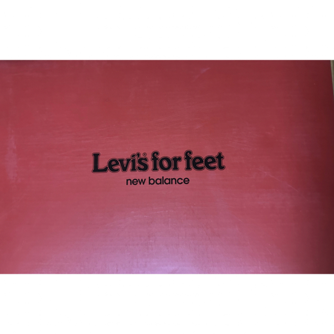 New Balance(ニューバランス)のリーバイス × ニューバランス M992LV グレーデニム　28cm メンズの靴/シューズ(スニーカー)の商品写真