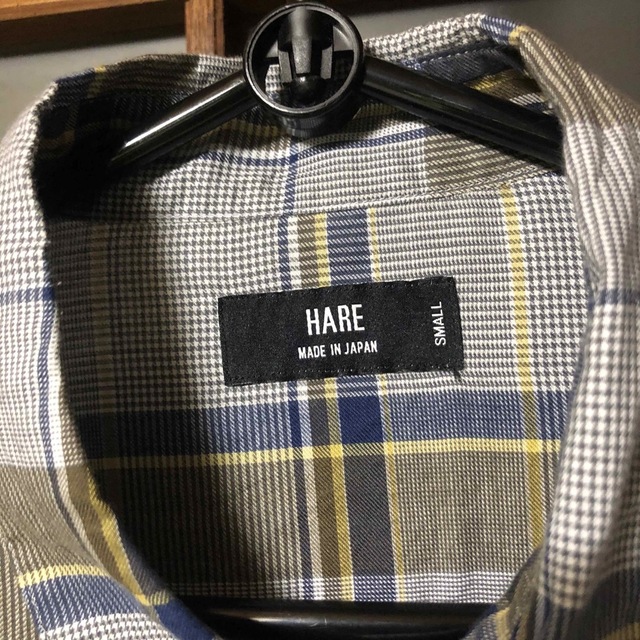 HARE(ハレ)の【極美品】HAREハレ 20ssスーパールーズ半袖シャツ 日本製 大きめL〜XL メンズのトップス(シャツ)の商品写真