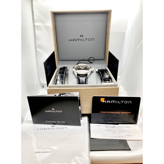 Hamilton(ハミルトン)の【美品オマケ付き】ハミルトン　マーフウォッチ　38mm メンズの時計(腕時計(アナログ))の商品写真