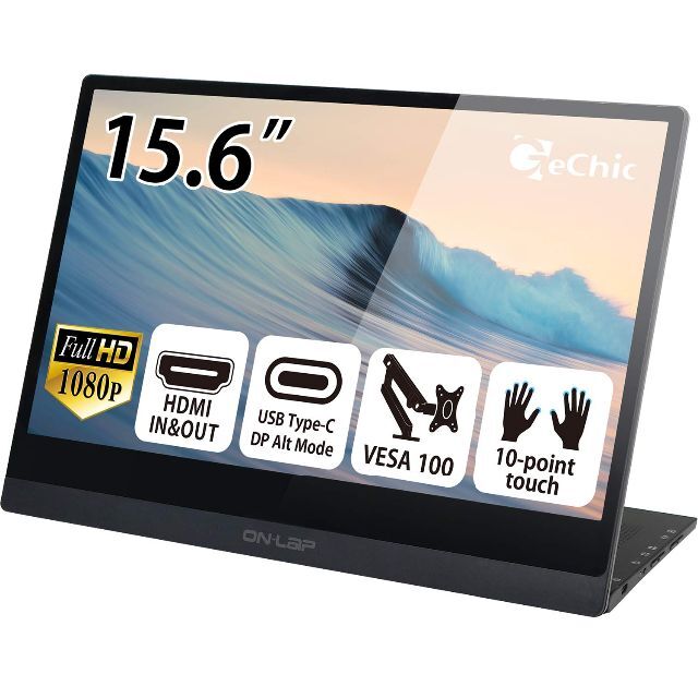 GeChic モバイルモニター On-Lap M505T タッチパネル搭載 15 【美品