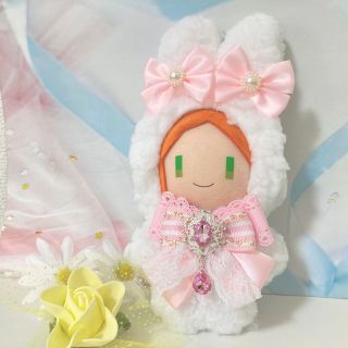 ハンドメイド 着ぐるみ ぬい服 うさぎ(その他)