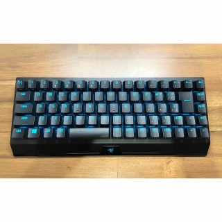 スマホ/家電/カメラRAZER BLACKWIDOW V3 MINI 緑軸 使用僅か - PC周辺機器