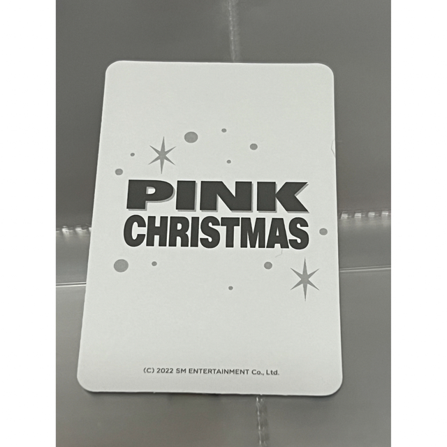 SUPER JUNIOR(スーパージュニア)のSUPER JUNIOR Pink Christmas トレカ／リョウク① エンタメ/ホビーのタレントグッズ(アイドルグッズ)の商品写真