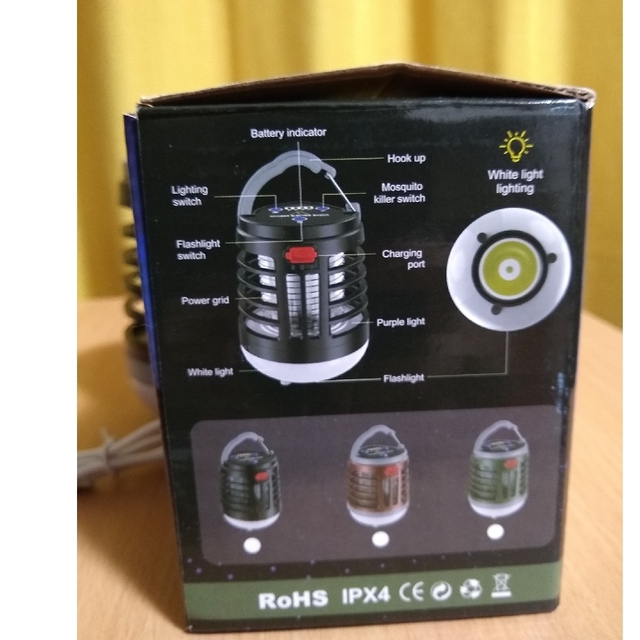 【新品】電気蚊取り器 USB充電 スポーツ/アウトドアのアウトドア(その他)の商品写真