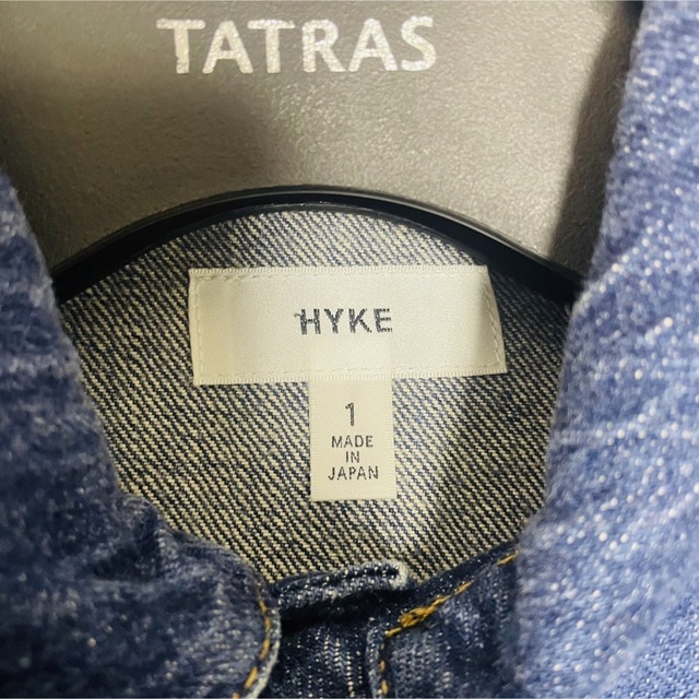 HYKE(ハイク)のPANDAVA様専用HYKE ハイク DENIM JACKET サイズ1 レディースのジャケット/アウター(Gジャン/デニムジャケット)の商品写真