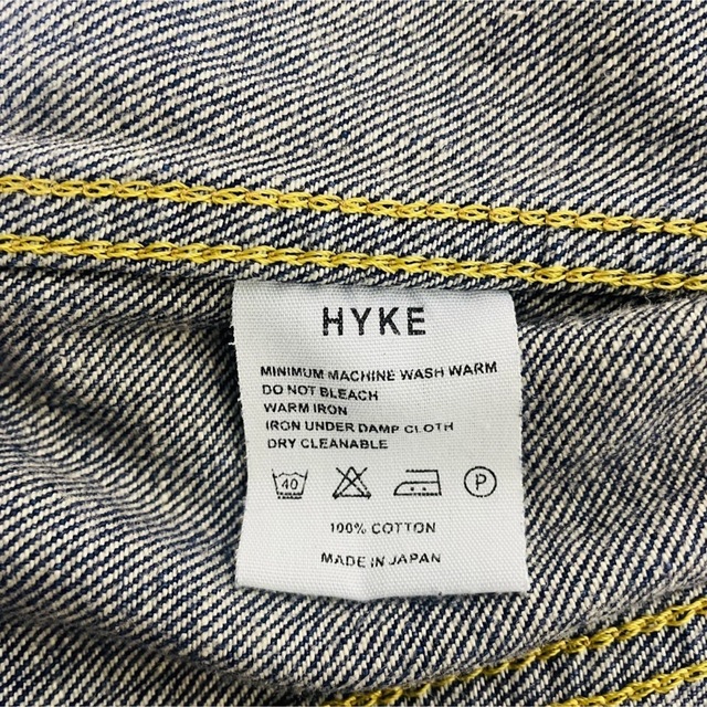 HYKE(ハイク)のPANDAVA様専用HYKE ハイク DENIM JACKET サイズ1 レディースのジャケット/アウター(Gジャン/デニムジャケット)の商品写真