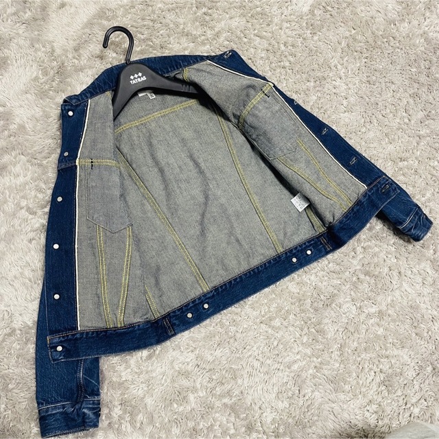 HYKE(ハイク)のPANDAVA様専用HYKE ハイク DENIM JACKET サイズ1 レディースのジャケット/アウター(Gジャン/デニムジャケット)の商品写真