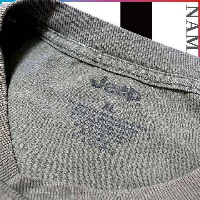 古着 Jeep Y2K  ジープ　ドライブ　カー　4WD　 ビンテージ メンズのトップス(Tシャツ/カットソー(七分/長袖))の商品写真