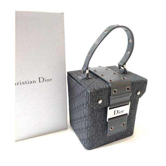 Dior ディオール トロッター オブリーク バニティバッグ ハンドバッグ