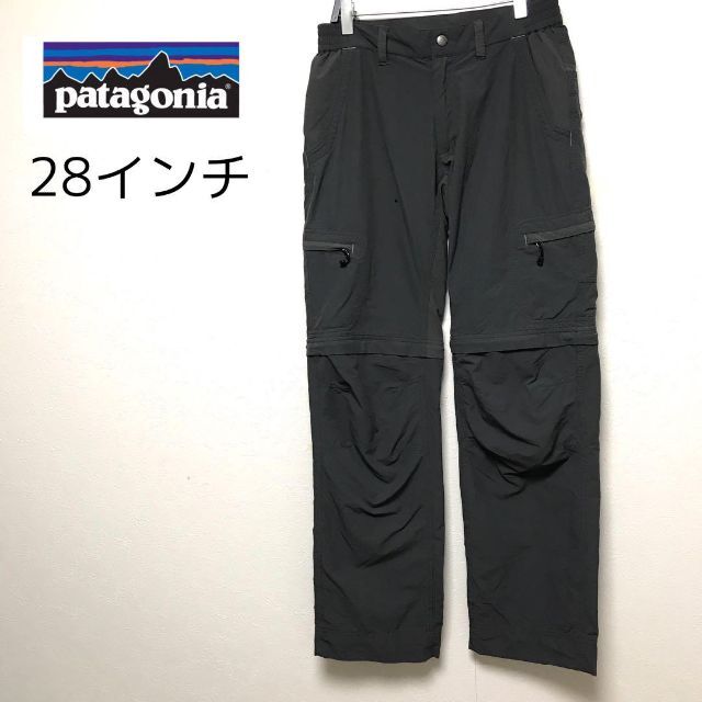 00s パタゴニア Y2K テック 2way ナイロンパンツ ショーツ グレー 魅力 ...